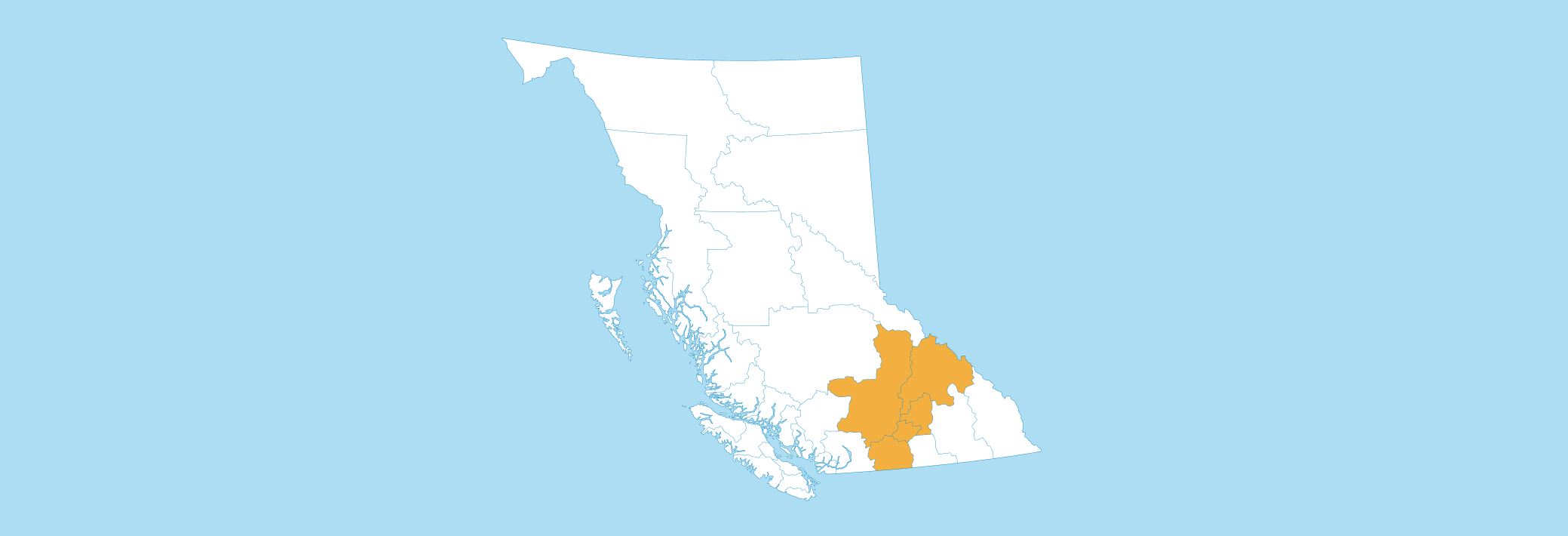 Thompson Okanagan Map